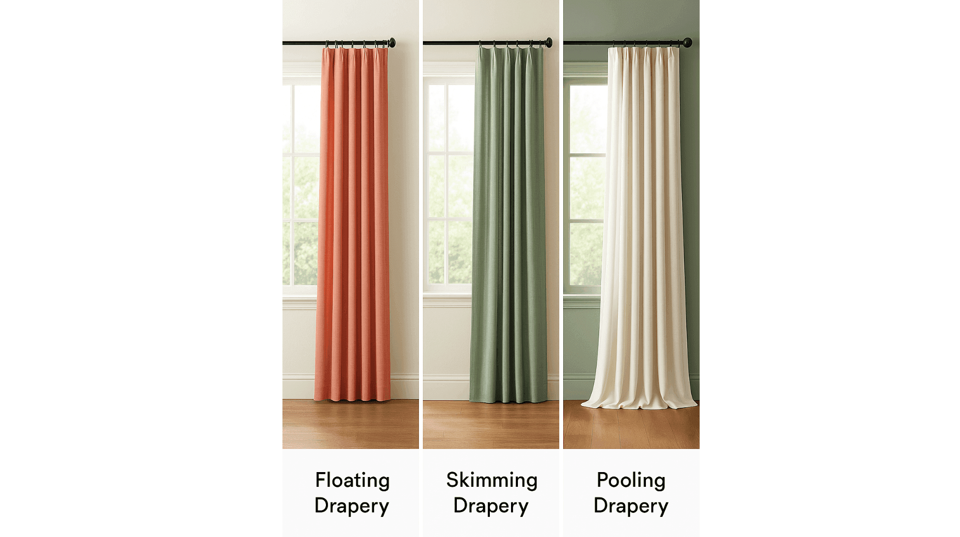 popular curtain hanging styles